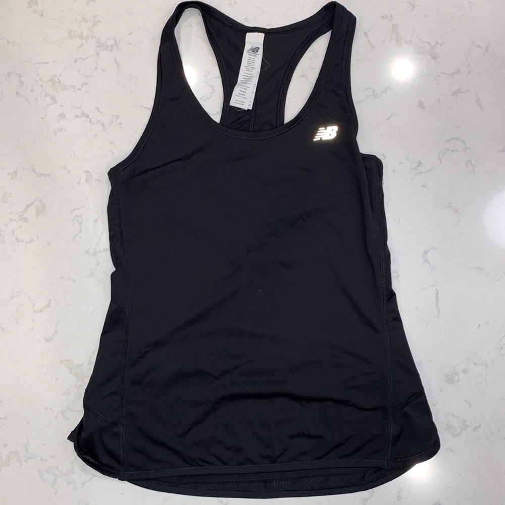 Black new balance tank top